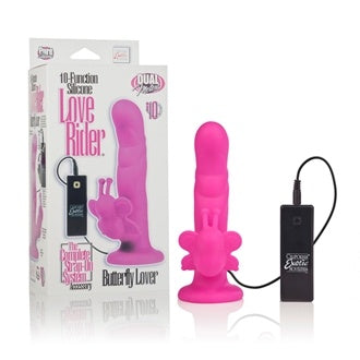 10 Function Silicone Love Rider Butterfly Lovers