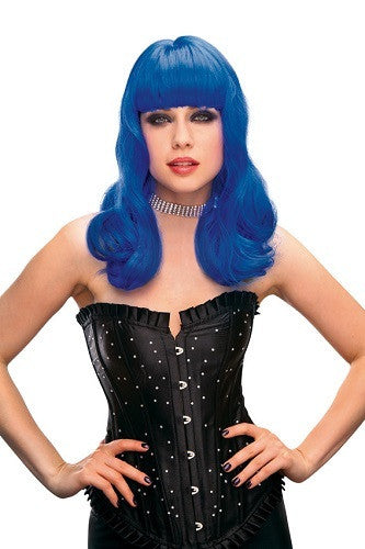 Pleasure Wigs Neon Perry Blue