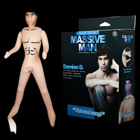 Massive Man Damian D PVC Doll Flesh
