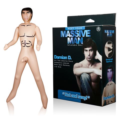 Massive Man Damian D PVC Doll Flesh